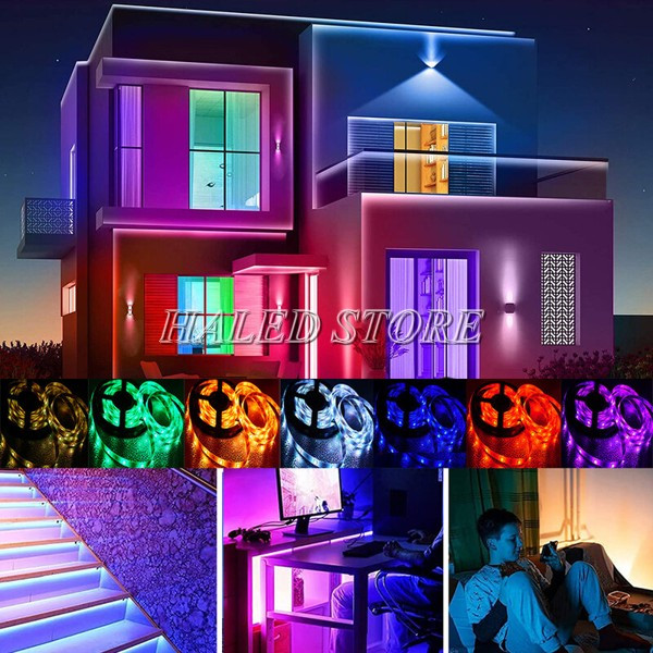 LED dây chiếu sáng trang trí tòa nhà