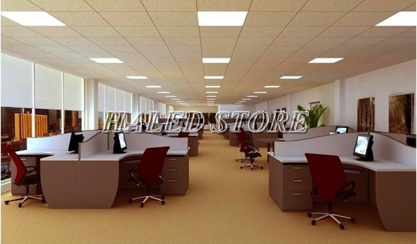 Ứng dụng đèn LED panel tại văn phòng làm việc 