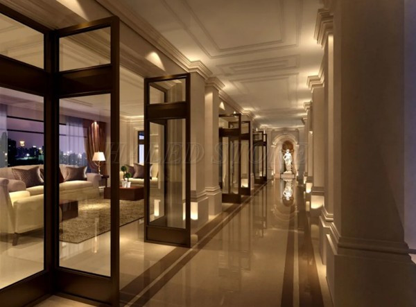 Bố trí đèn hành lang