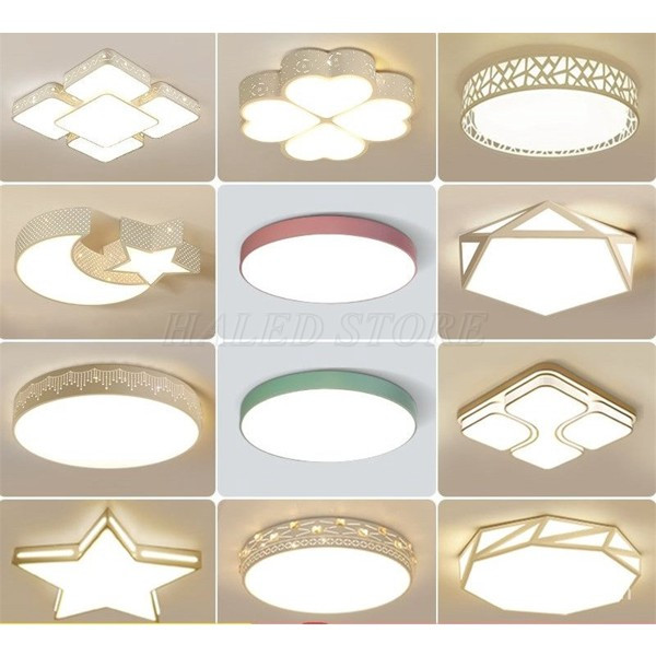 Các mẫu đèn ốp trần phòng ngủ