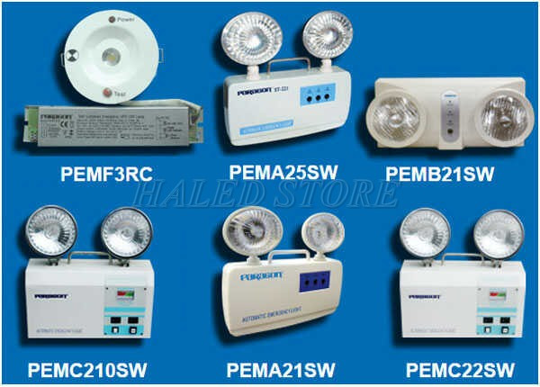 Các loại đèn sự cố âm trần phổ biến