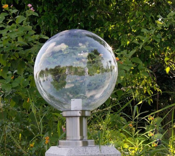 Đèn trụ cổng tròn