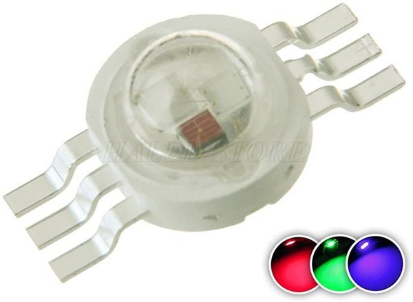 Chip LED RGB 3w Luxeon
