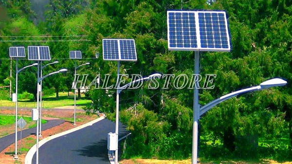 Cột đèn năng lượng mặt trời tiết kiệm điện tối ưu 