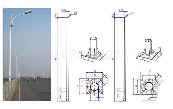 Cột đèn có độ bền cực cao