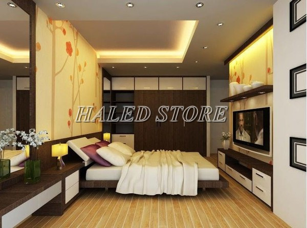 Ứng dụng đèn led âm trần chiếu sáng phòng ngủ 