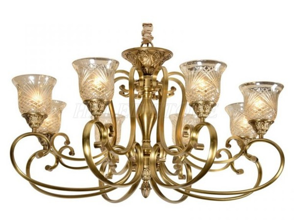 Đèn chùm trang trí theo phong cách cổ điển