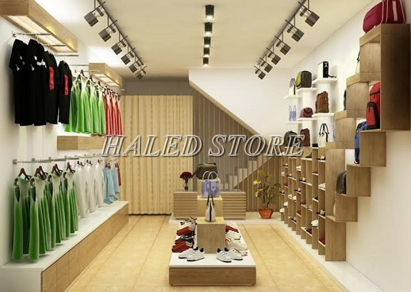 Đèn LED tăng tính thẩm mỹ cho shop