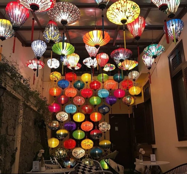 Đèn lồng mang nét đặc trưng của Hội An