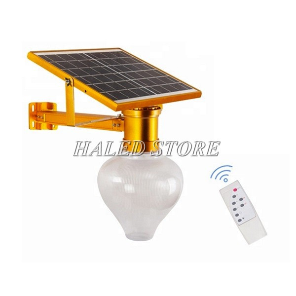 Bộ đèn năng lượng mặt trời treo tường quả đào