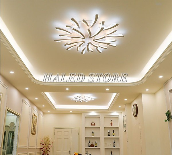 Đèn LED ốp trần phòng khách