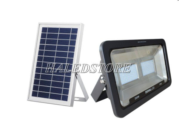 Kiểu dáng của đèn pha LED năng lượng mặt trời 200w HLDH AJNL2001-200