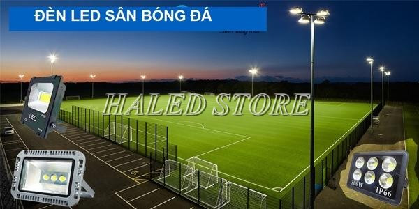 Đèn pha LED chiếu sáng sân bóng đá ngoài trời