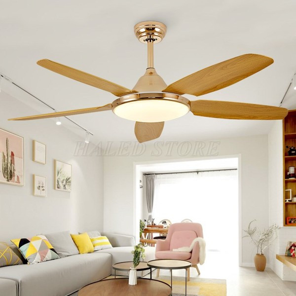 Đèn quạt trần phòng khách
