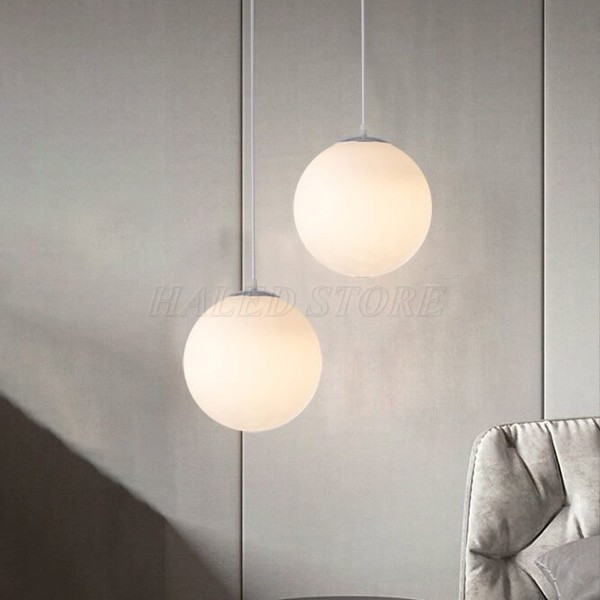 Đèn thả trang trí quán cafe bóng tròn