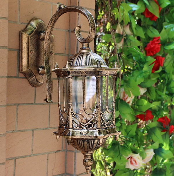 Đèn trang trí cột hiên