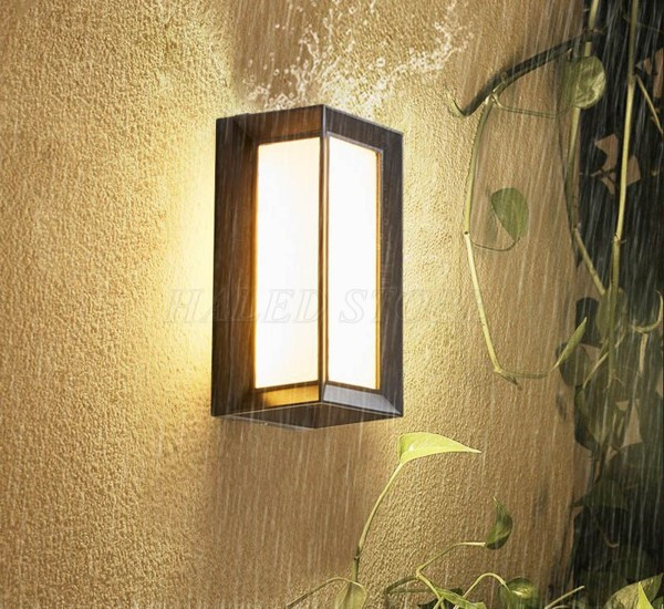 Đèn trang trí cột nhà hiện đại