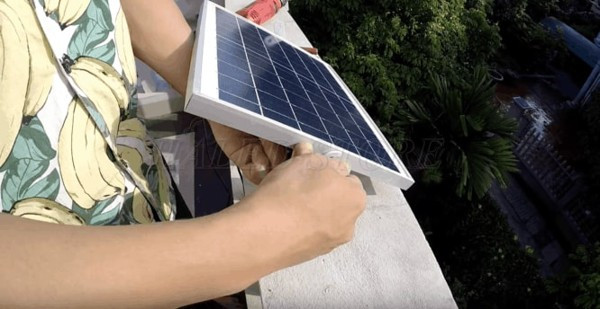 Cách lắp pin năng lượng mặt trời