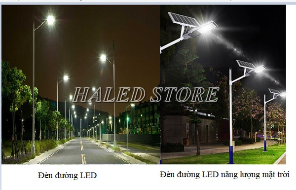 Không lắp đèn đường LED gần đèn đường LED năng lượng mặt trời