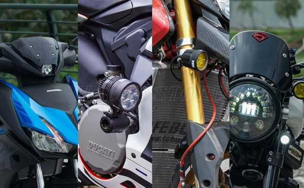 Lắp đèn trợ sáng sẽ bị xử phạt