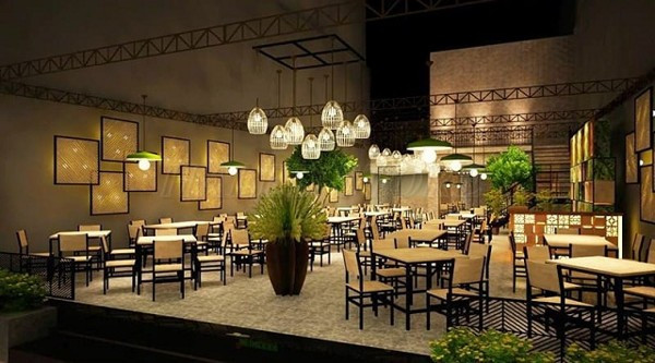 Đèn LED khiến không gian quán cafe thêm thu hút hơn