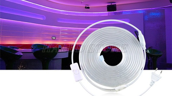 Bộ nguồn đèn LED dây kèm công tắc bật tắt 