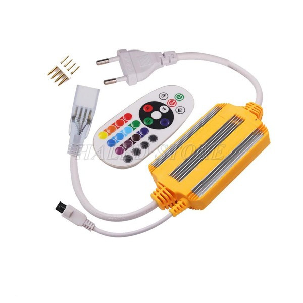 Nguồn LED dây đổi màu kèm remote 
