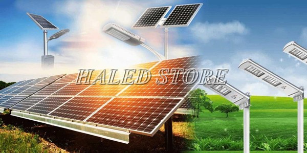 Sử dụng đèn năng lượng mặt trời đón tấm pin đèn