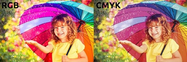 Sự khác biệt giữa sử dụng hệ màu RGB với CMYK