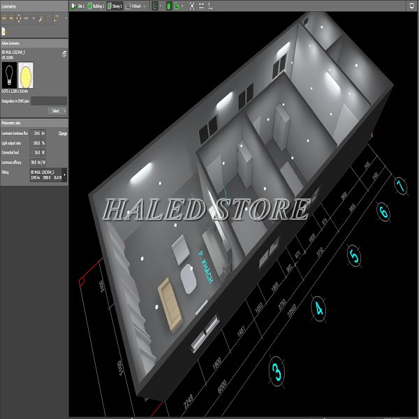 Thiết kế chiếu sáng bằng phần mềm Dialux Evo