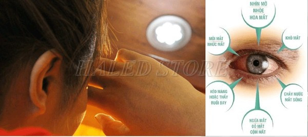 Ánh sáng đèn LED không nhấp nháy 