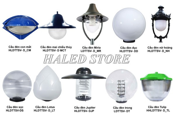 Bóng lắp cột đèn sân vườn nouv