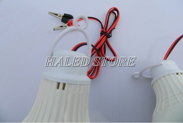 Bóng LED 12V 5w kẹp bình