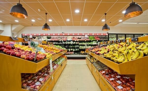 Chiếu sáng siêu thị 