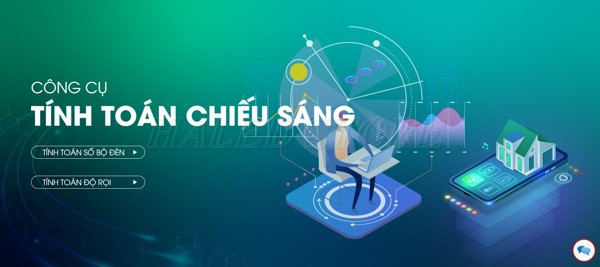 Công cụ tính toán chiếu sáng Rạng Đông