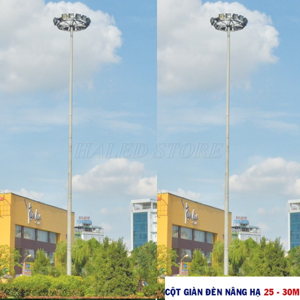 Thiết kế chắc chắn giúp đèn chịu lực và gió tốt