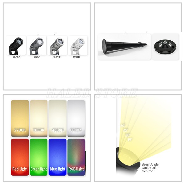 Đa dạng màu ánh sáng