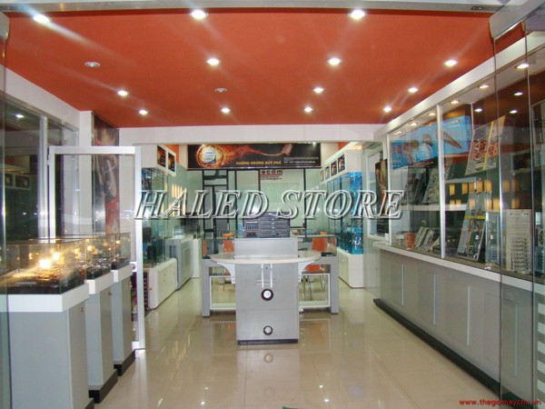 Ứng dụng đèn Led âm trần chiếu sáng cho cửa hàng