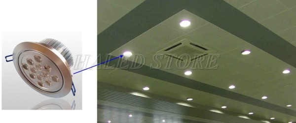 Đèn LED âm trần 