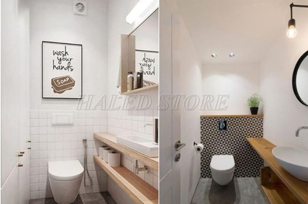 Đèn LED bulb chiếu sáng nhà vệ sinh