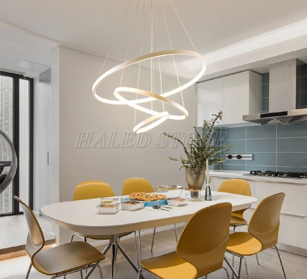 Đèn LED thả trần thiết kế hiện đại, mới lạ 