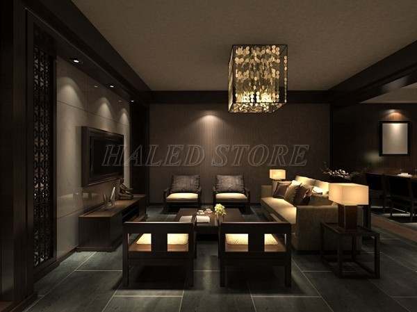 Đèn spotlight chiếu sáng nội thất 