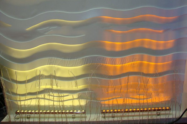 Hai maug ánh sáng vàng và trung tính