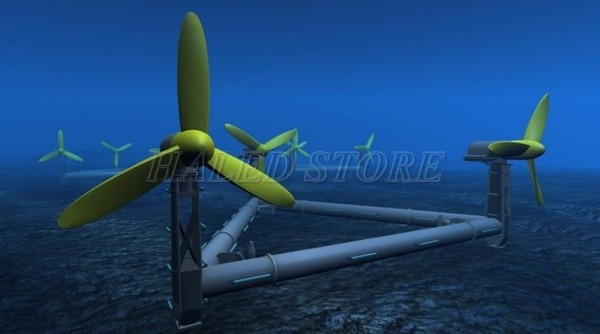 Năng lượng thủy triều dưới biển 