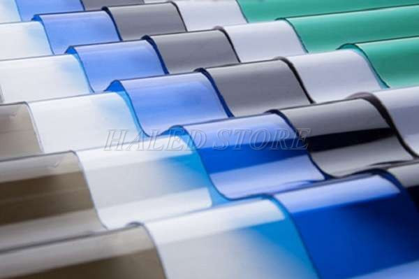 Lợp mái bằng nhựa PMMA 