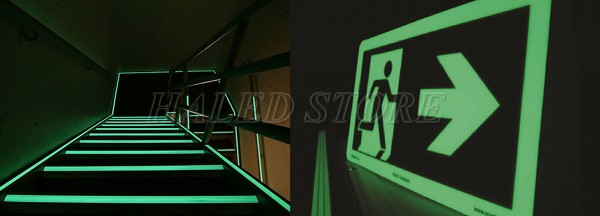 Phát quang biển chỉ dẫn lối thoát hiểm 