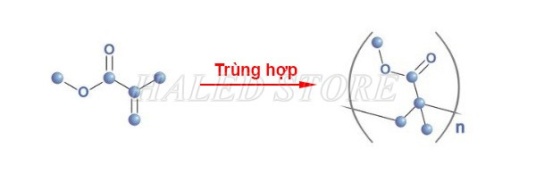 Quá trình trùng hợp PMMA 