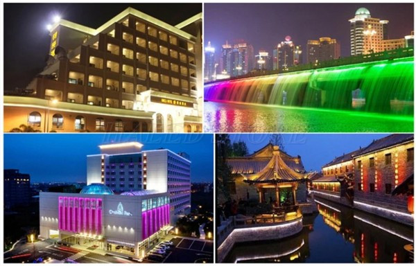 Đèn LED thanh ứng dụng chiếu sáng ngoài trời hiệu quả