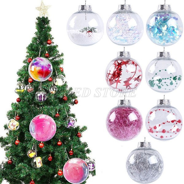 Bóng giáng sinh trang trí cây thông noel từ bóng đèn 