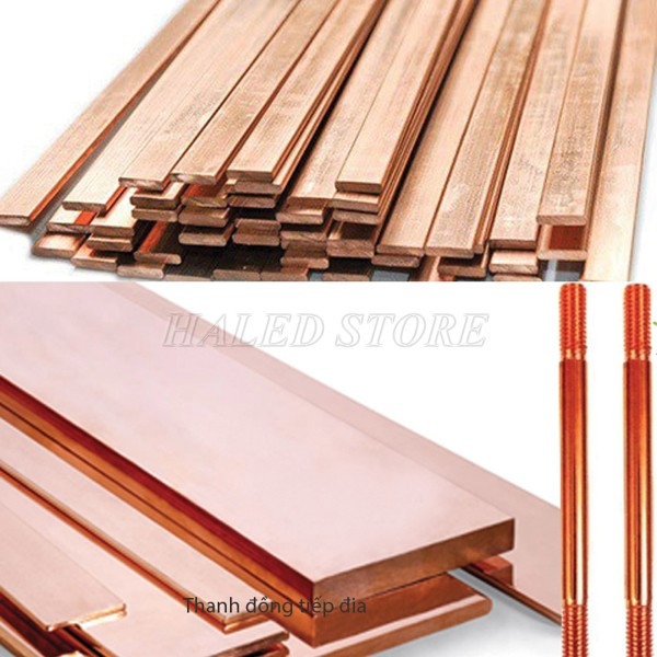 Thanh đồng tiếp địa cột đèn chiếu sáng